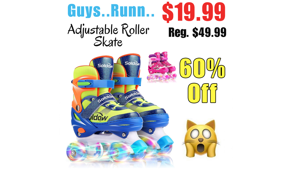 Adjustable Roller Skate Only $19.99 Shipped on Amazon (Regularly $49.99)