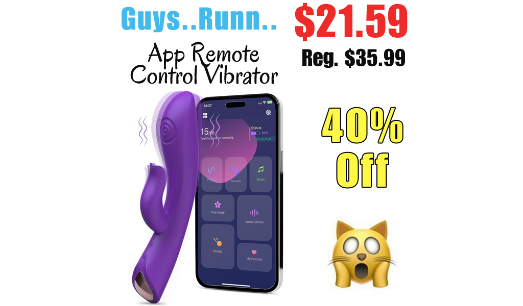App Remote Control Vibrator Only $21.59 Shipped on Amazon (Regularly $35.99)