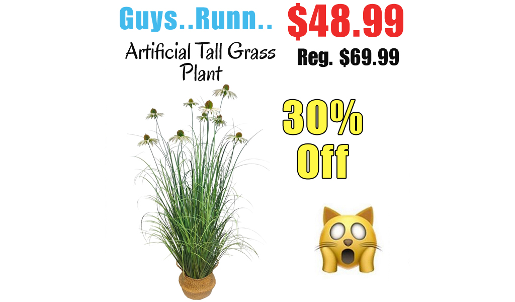 Artificial Tall Grass Plant Only $48.99 Shipped on Amazon (Regularly $69.99)