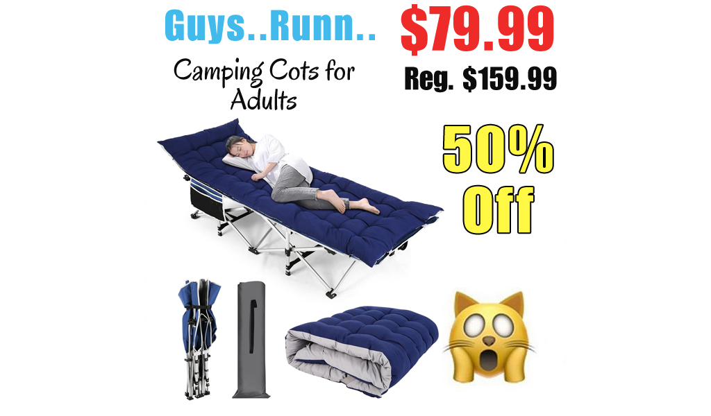 Camping Cots for Adults Only $79.99 Shipped on Amazon (Regularly $159.99)
