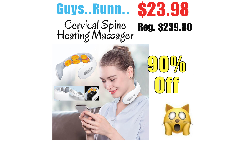 Cervical Spine Heating Massager Only $23.98 Shipped on Amazon (Regularly $239.80)