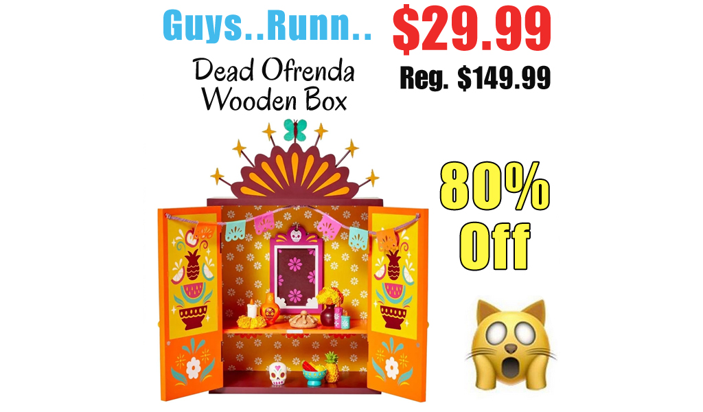 Dead Ofrenda Wooden Box Only $29.99 Shipped on Amazon (Regularly $149.99)