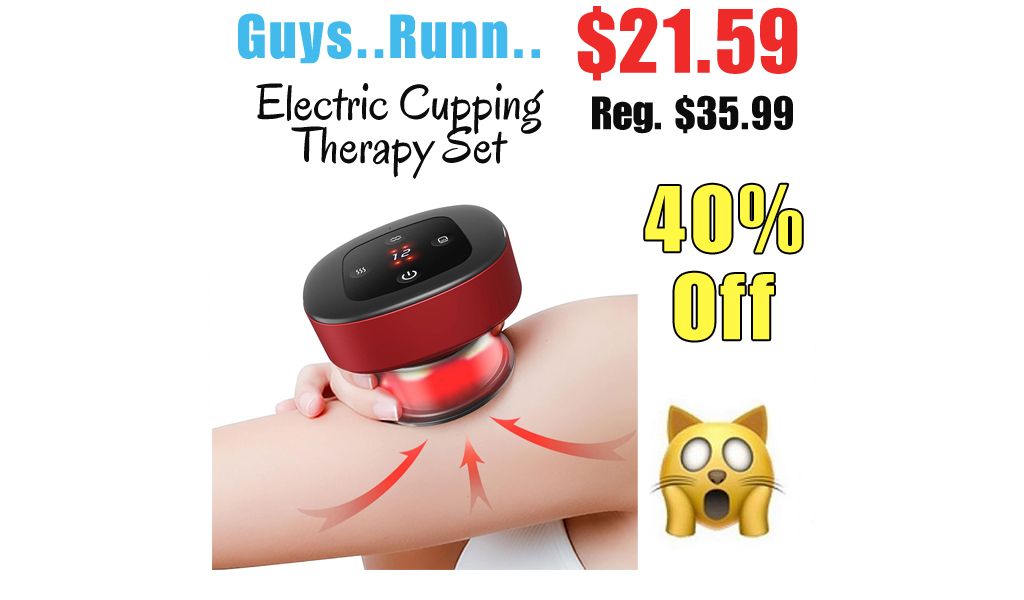 Electric Cupping Therapy Set Only $21.59 Shipped on Amazon (Regularly $35.99)