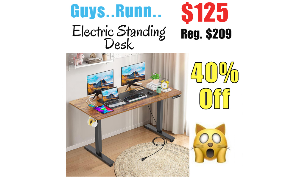 Electric Standing Desk Only $125 Shipped on Amazon (Regularly $209)