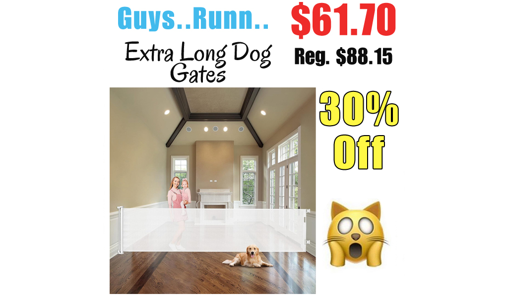 Extra Long Dog Gates Only $61.70 Shipped on Amazon (Regularly $88.15)
