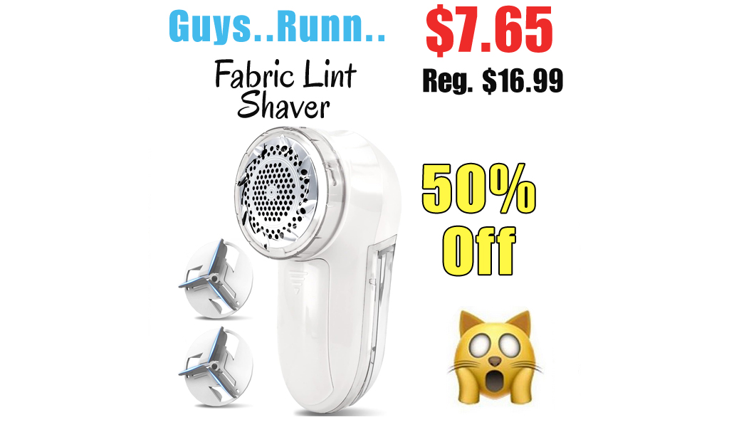 Fabric Lint Shaver Only $7.65 Shipped on Amazon (Regularly $16.99)