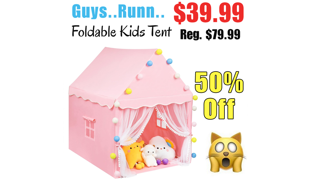 Foldable Kids Tent Only $39.99 Shipped on Amazon (Regularly $79.99)