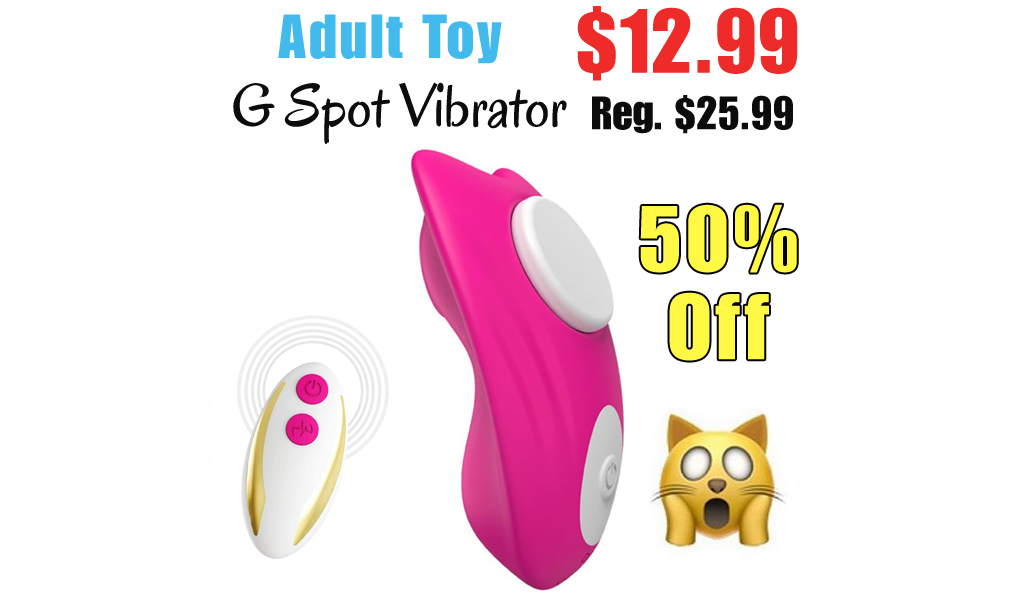 G Spot Vibrator Only $12.99 Shipped on Amazon (Regularly $25.99)