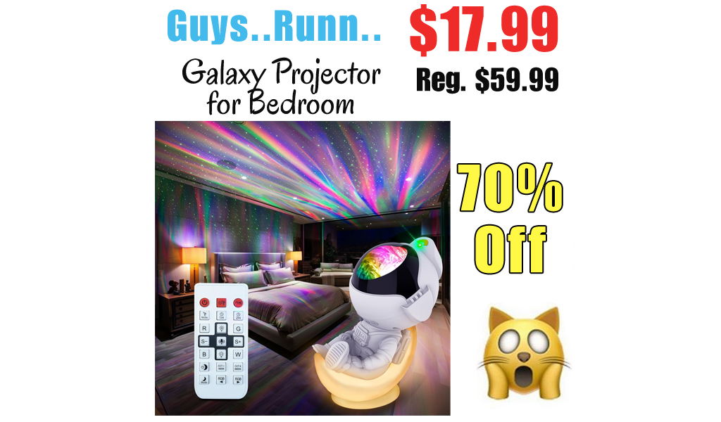 Galaxy Projector for Bedroom Only $17.99 Shipped on Amazon (Regularly $59.99)