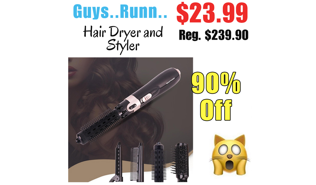 Hair Dryer and Styler Only $23.99 Shipped on Amazon (Regularly $239.90)
