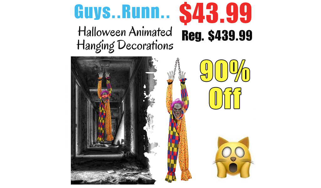 Halloween Animated Hanging Decorations Only $43.99 Shipped on Amazon (Regularly $439.99)