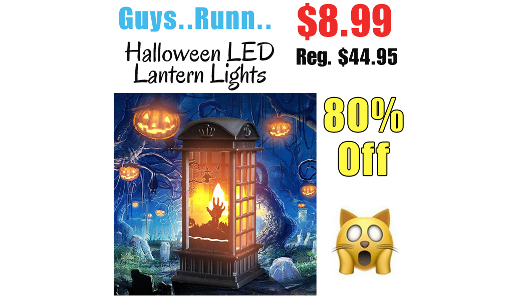 Halloween LED Lantern Lights Only $8.99 Shipped on Amazon (Regularly $44.95)
