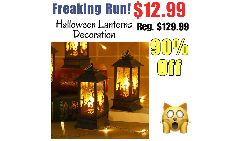 Halloween Lanterns Decoration Only $12.99 Shipped on Amazon (Regularly $129.99)