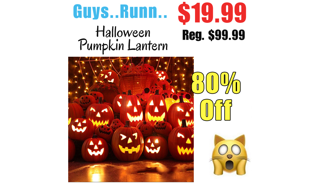 Halloween Pumpkin Lantern Only $19.99 Shipped on Amazon (Regularly $99.99)