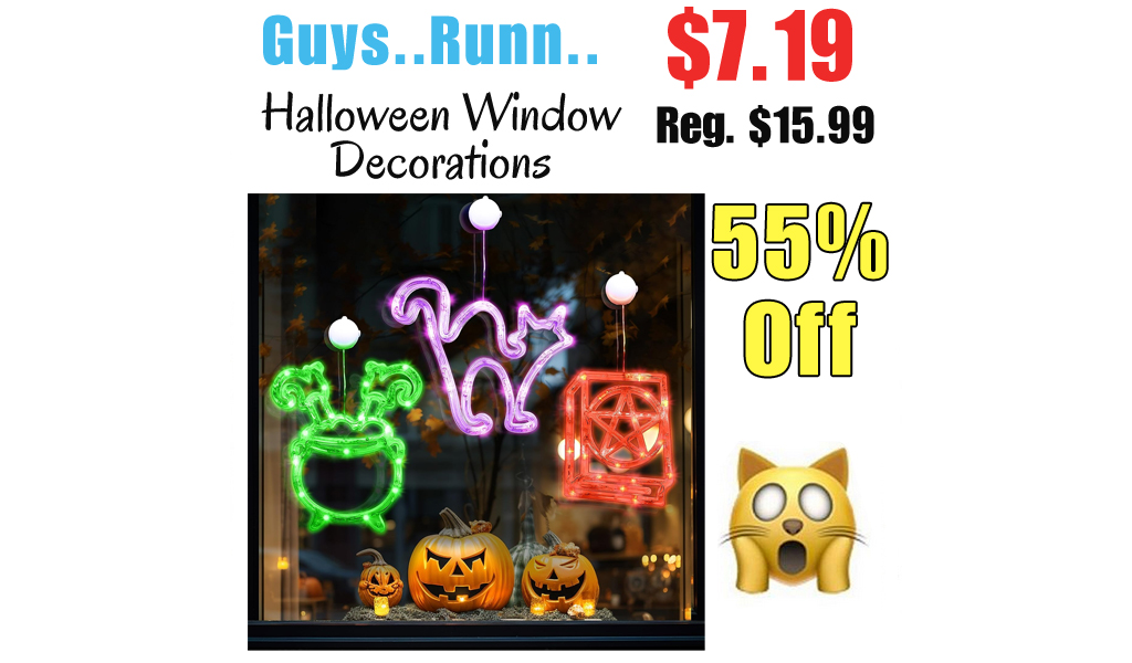 Halloween Window Decorations Only $7.19 Shipped on Amazon (Regularly $15.99)