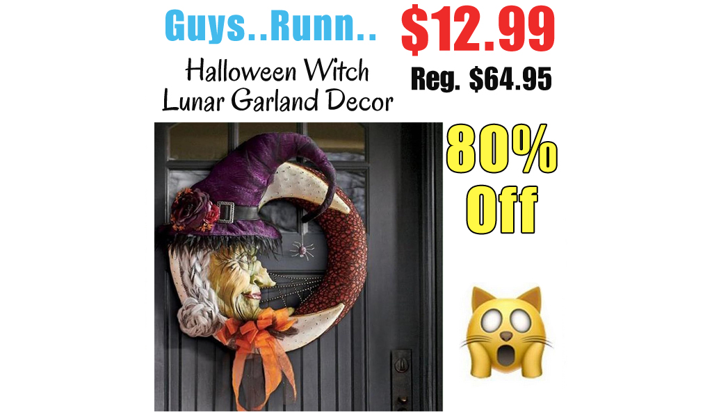 Halloween Witch Lunar Garland Decor Only $12.99 Shipped on Amazon (Regularly $64.95)