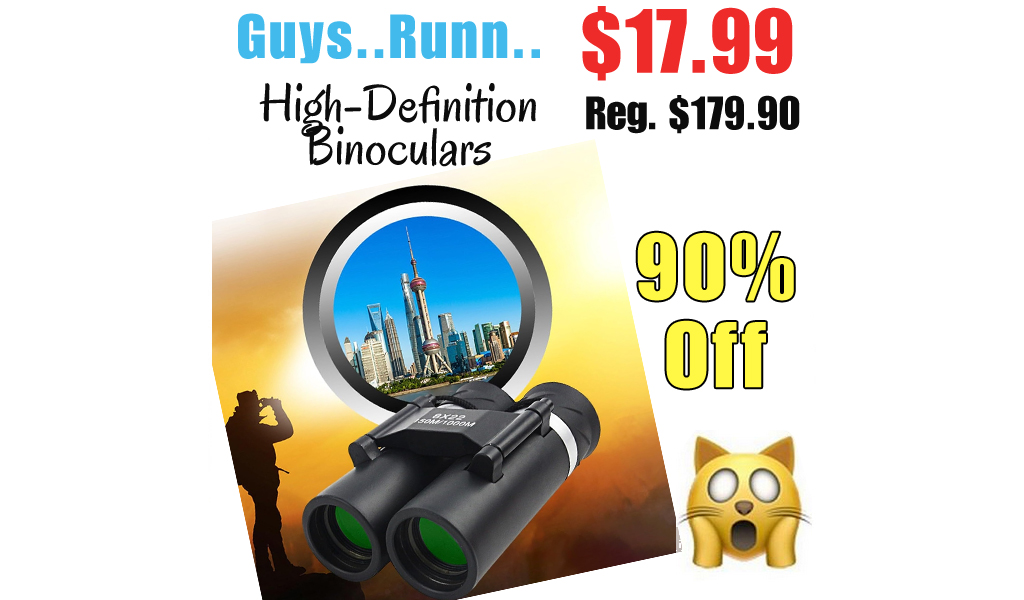 High-Definition Binoculars Only $17.99 Shipped on Amazon (Regularly $179.90)