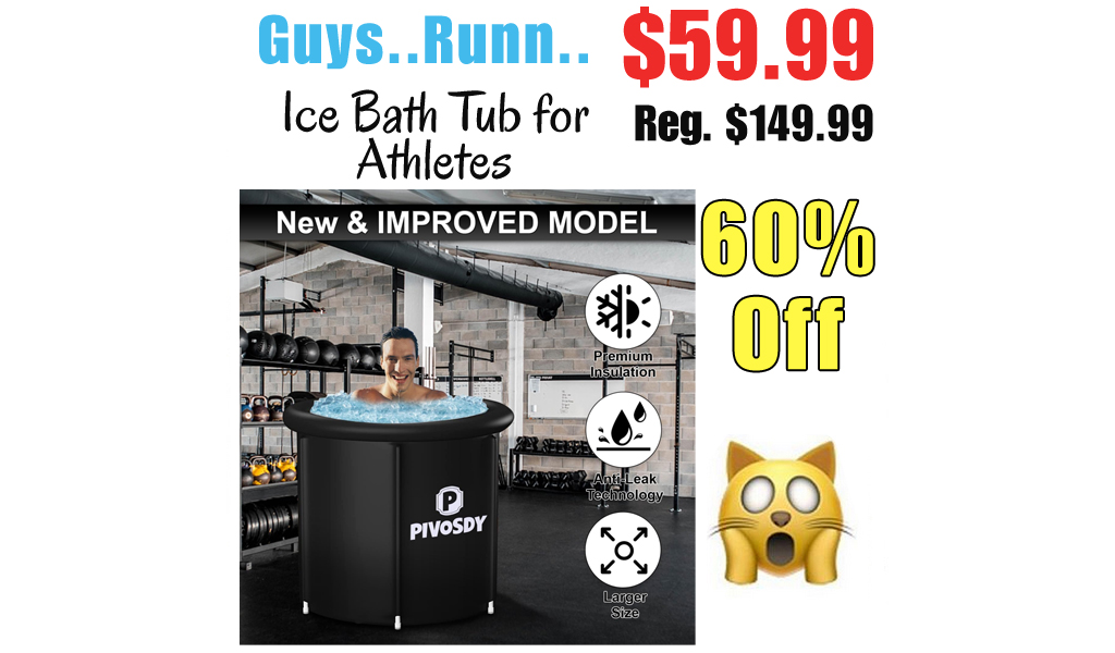 Ice Bath Tub for Athletes Only $59.99 Shipped on Amazon (Regularly $149.99)
