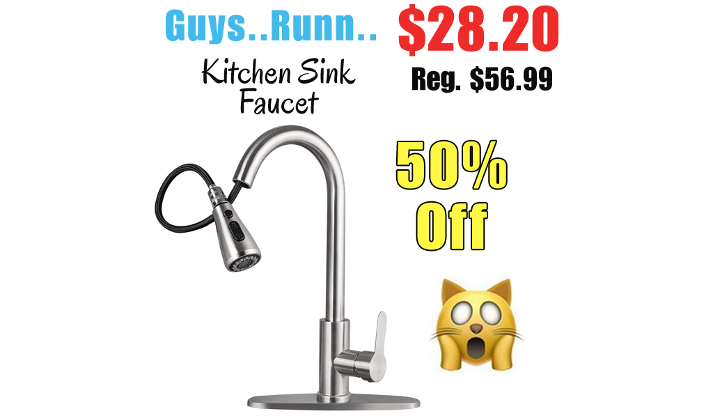 Kitchen Sink Faucet Only $28.20 Shipped on Amazon (Regularly $56.99)