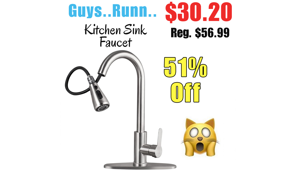 Kitchen Sink Faucet Only $30.20 Shipped on Amazon (Regularly $56.99)