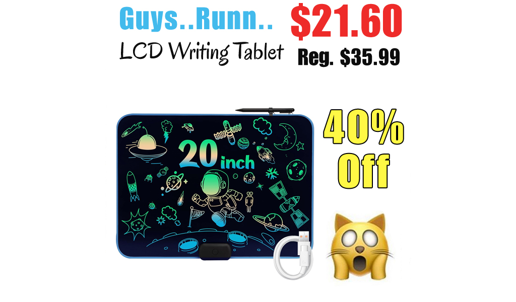 LCD Writing Tablet Only $21.60 Shipped on Amazon (Regularly $35.99)