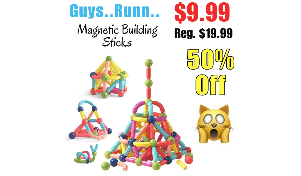 Magnetic Building Sticks Only $9.99 Shipped on Amazon (Regularly $19.99)