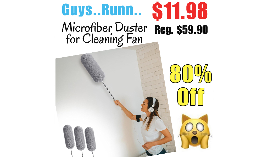 Microfiber Duster for Cleaning Fan Only $11.98 Shipped on Amazon (Regularly $59.90)