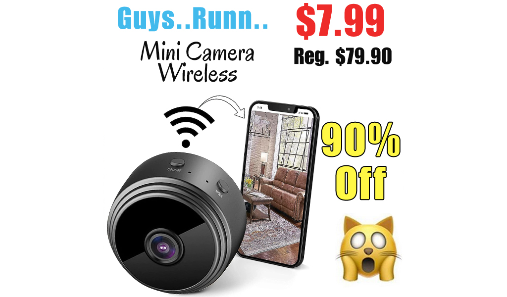 Mini Camera Wireless Only $7.99 Shipped on Amazon (Regularly $79.90)