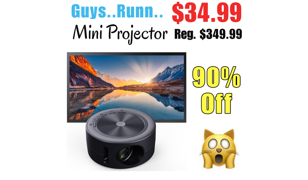Mini Projector Only $34.99 Shipped on Amazon (Regularly $349.99)