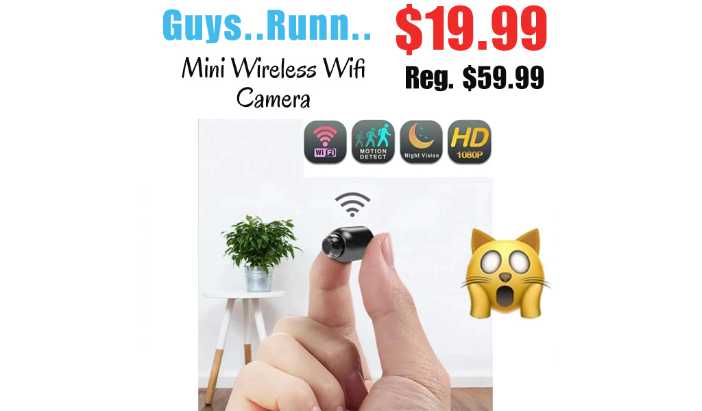 Mini Wireless Wifi Camera Only $19.99 Shipped (Regularly $59.99)