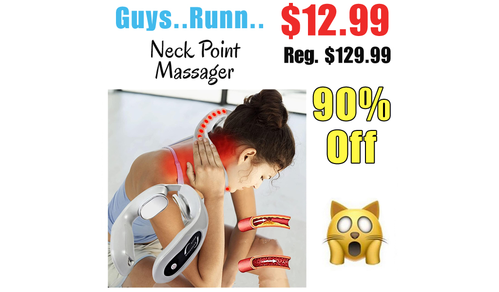 Neck Point Massager Only $12.99 Shipped on Amazon (Regularly $129.99)