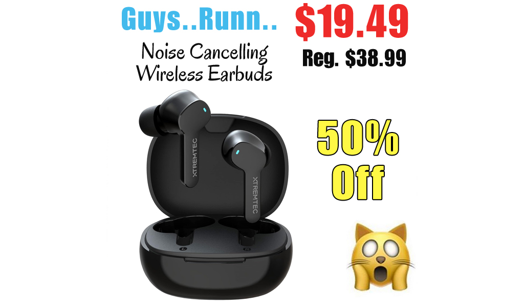 Noise Cancelling Wireless Earbuds Only $19.49 Shipped on Amazon (Regularly $38.99)