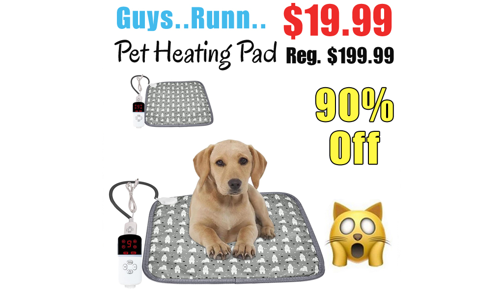 Pet Heating Pad Only $19.99 Shipped on Amazon (Regularly $199.99)