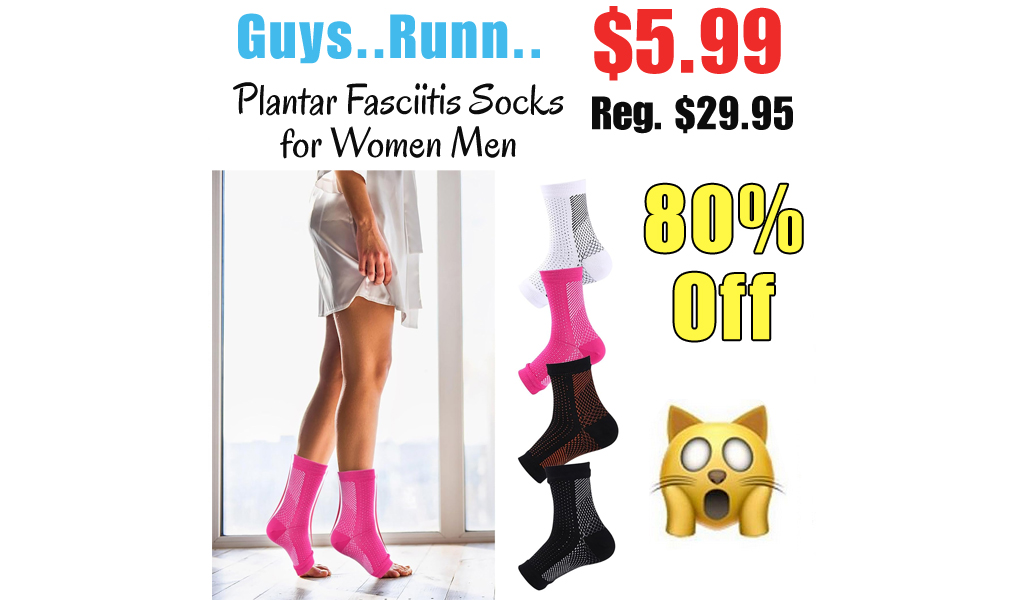 Plantar Fasciitis Socks for Women Men Only $5.99 Shipped on Amazon (Regularly $29.95)