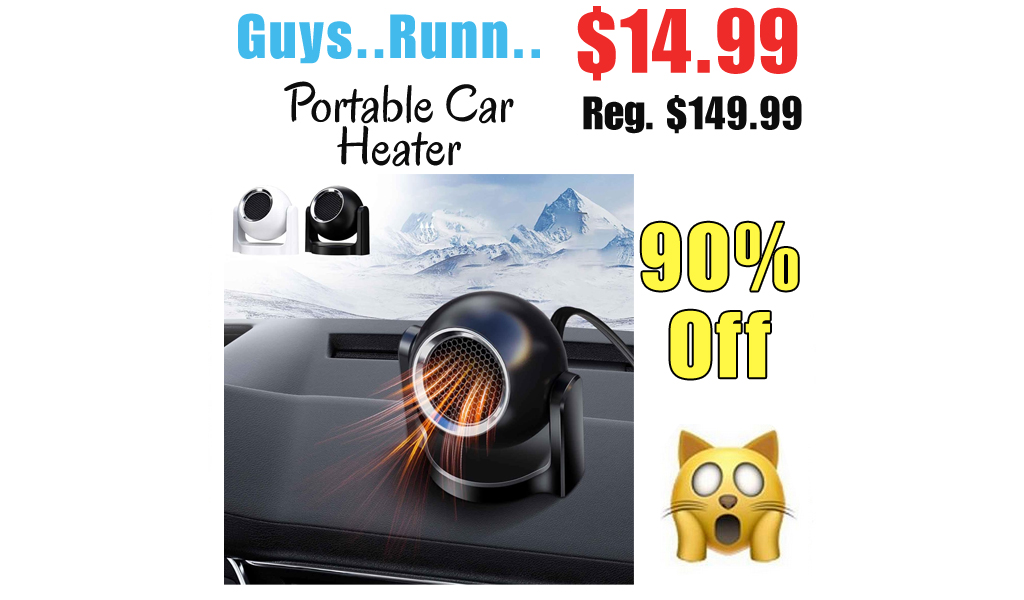 Portable Car Heater Only $14.99 Shipped on Amazon (Regularly $149.99)
