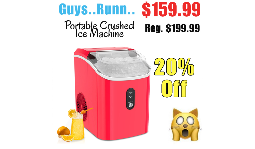 Portable Crushed Ice Machine Only $159.99 Shipped on Amazon (Regularly $199.99)