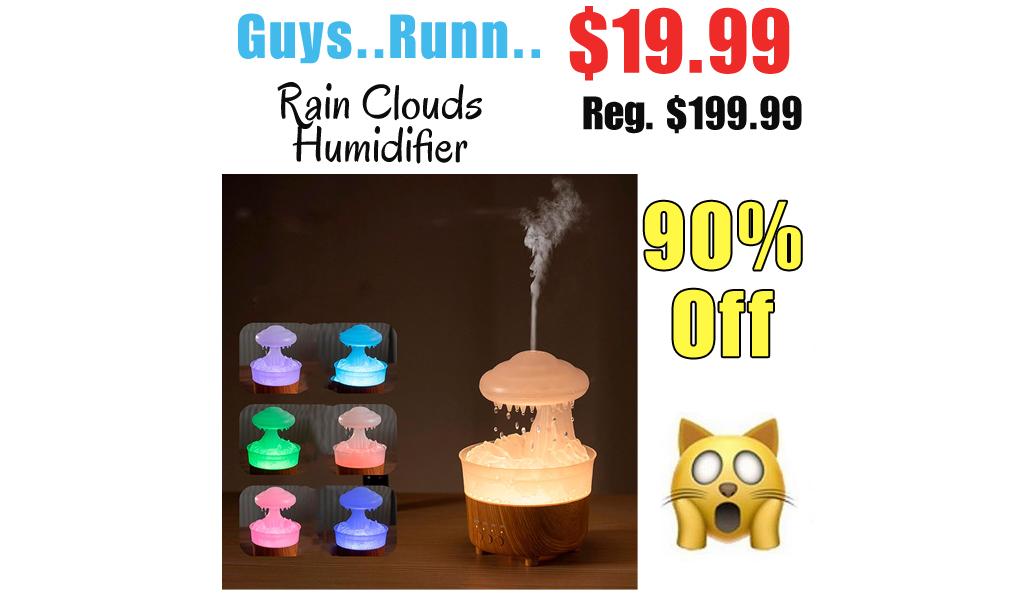 Rain Clouds Humidifier Only $19.99 Shipped on Amazon (Regularly $199.99)