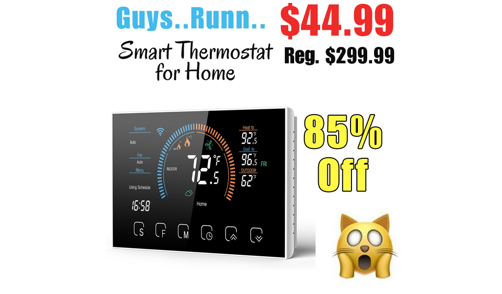 Smart Thermostat for Home Only $44.99 Shipped on Amazon (Regularly $299.99)