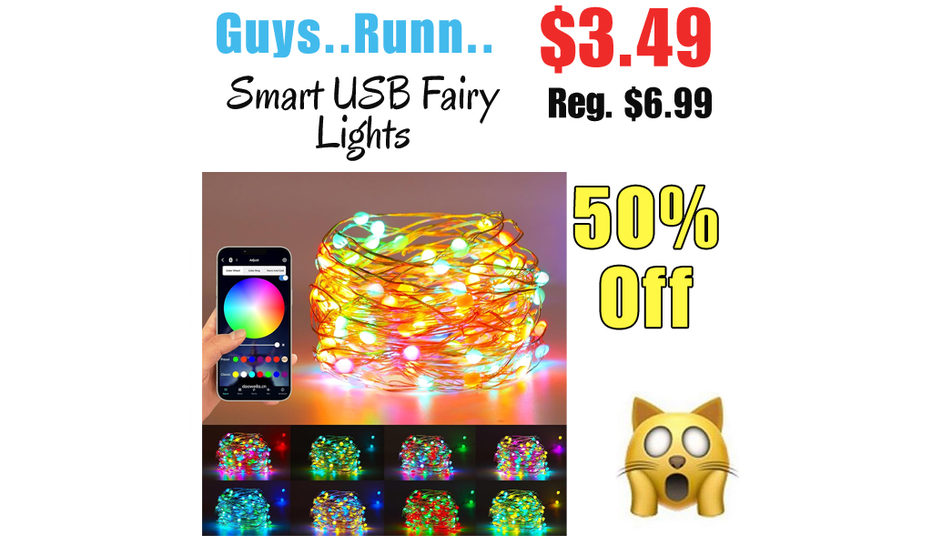 Smart USB Fairy Lights Only $3.49 Shipped on Amazon (Regularly $6.99)