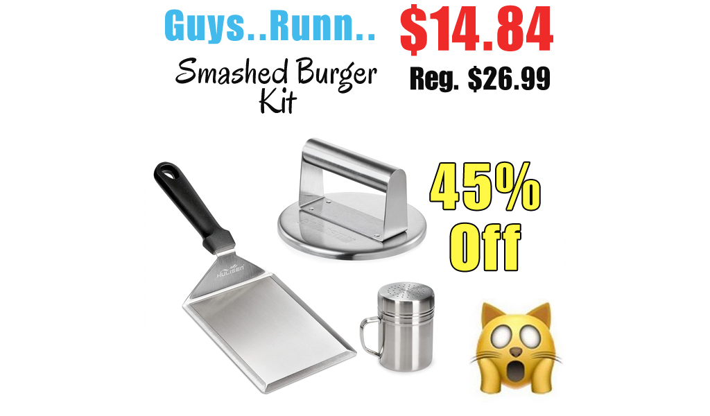 Smashed Burger Kit Only $14.84 Shipped on Amazon (Regularly $26.99)