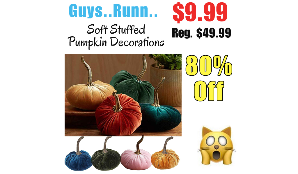 Soft Stuffed Pumpkin Decorations Only $9.99 Shipped on Amazon (Regularly $49.99)
