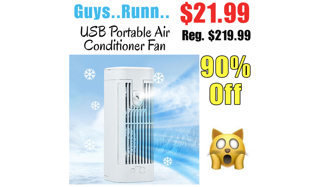 USB Portable Air Conditioner Fan Only $21.99 Shipped on Amazon (Regularly $219.99)