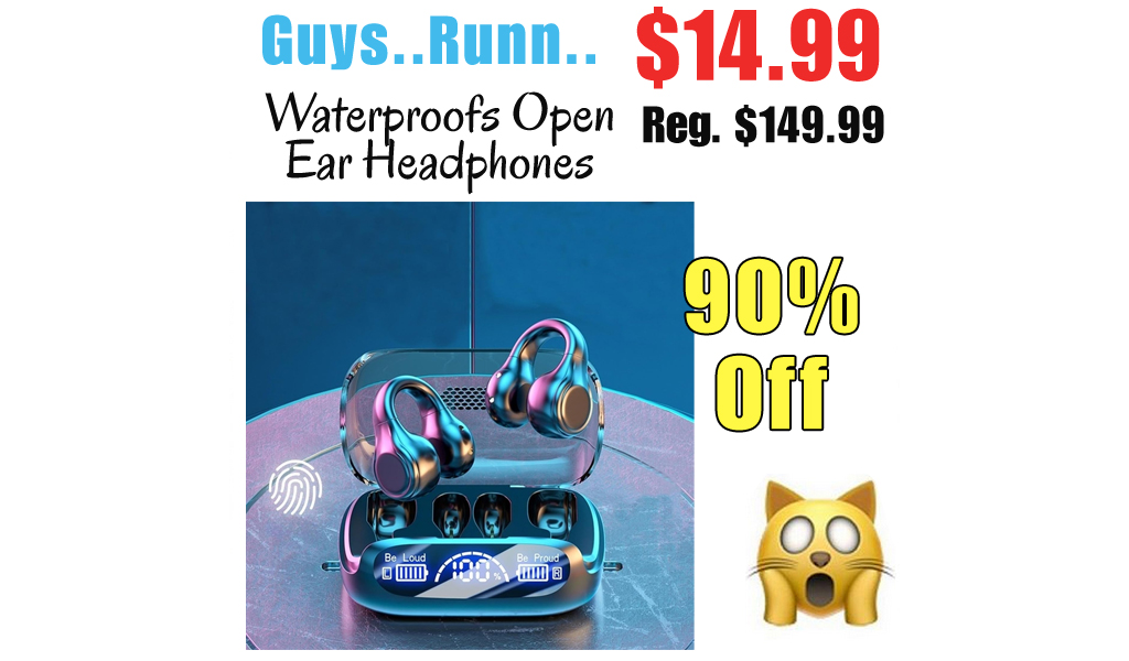 Waterproofs Open Ear Headphones Only $14.99 Shipped on Amazon (Regularly $149.99)