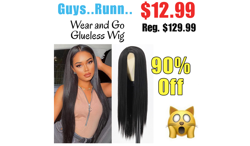 Wear and Go Glueless Wig Only $12.99 Shipped on Amazon (Regularly $129.99)