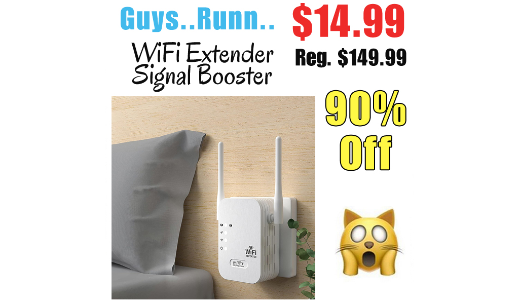 WiFi Extender Signal Booster Only $14.99 Shipped on Amazon (Regularly $149.99)