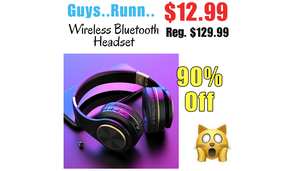 Wireless Bluetooth Headset Only $12.99 Shipped on Amazon (Regularly $129.99)
