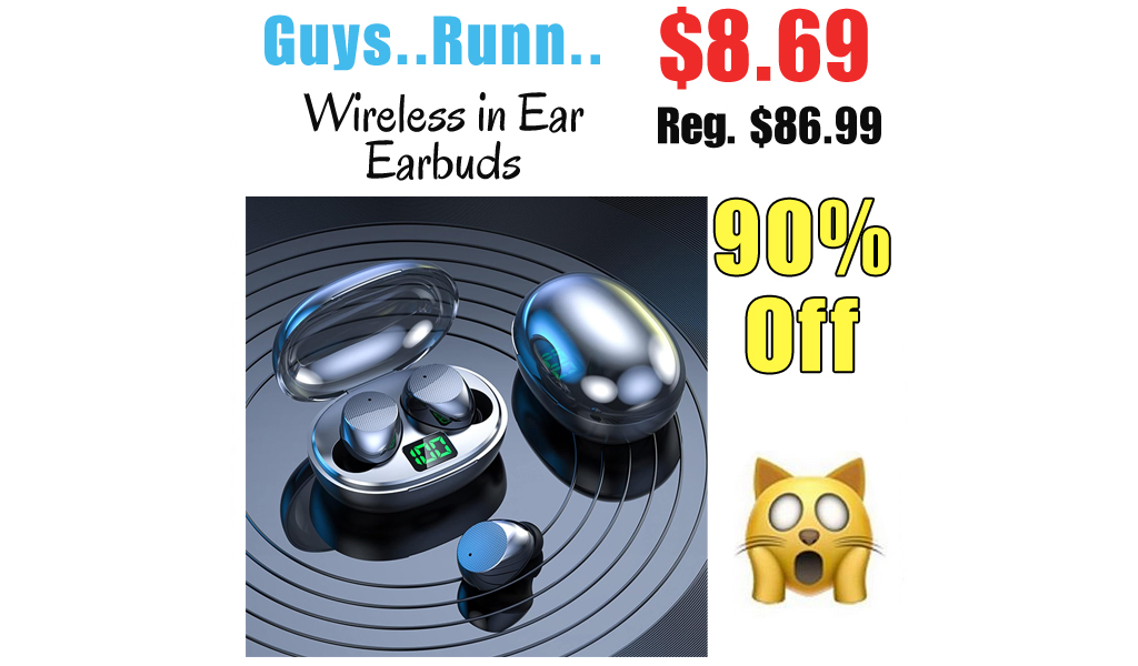Wireless in Ear Earbuds Only $8.69 Shipped on Amazon (Regularly $86.99)