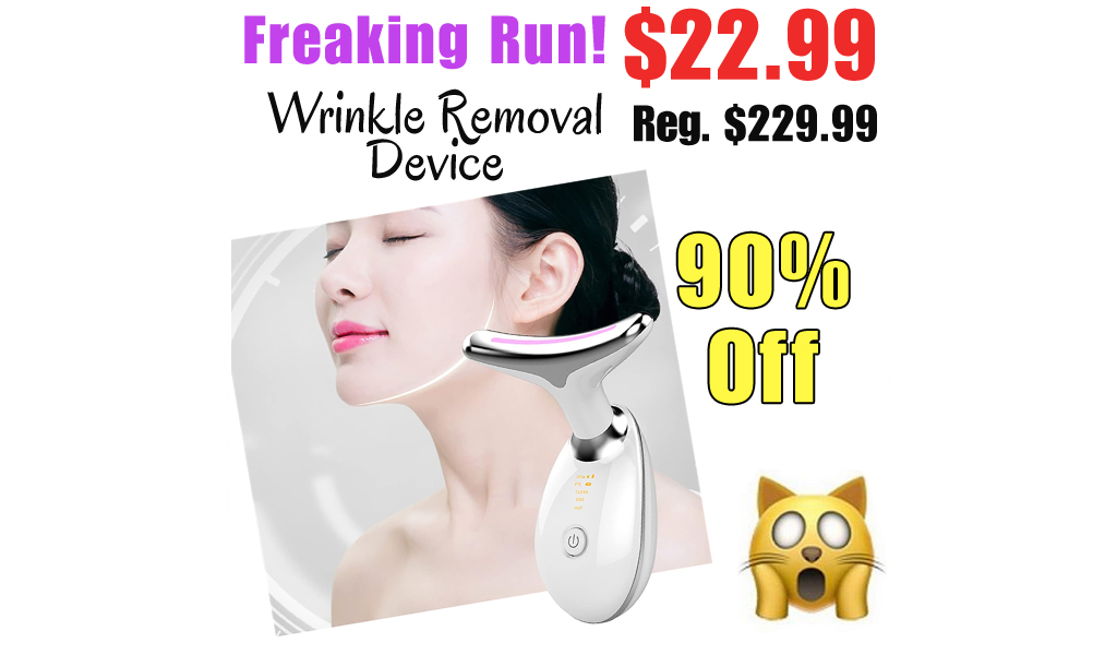 Wrinkle Removal Device Only $22.99 Shipped on Amazon (Regularly $229.99)