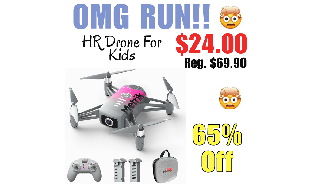 HR Drone For Kids Only $24 Shipped on Amazon (Regularly $69.90)