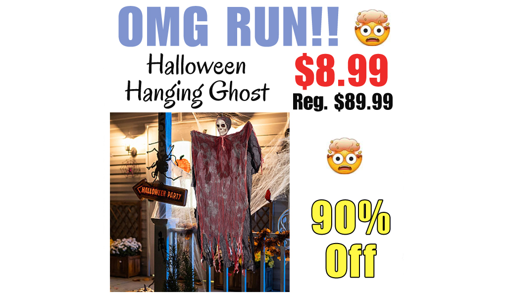 Halloween Hanging Ghost Only $8.99 Shipped on Amazon (Regularly $89.99)